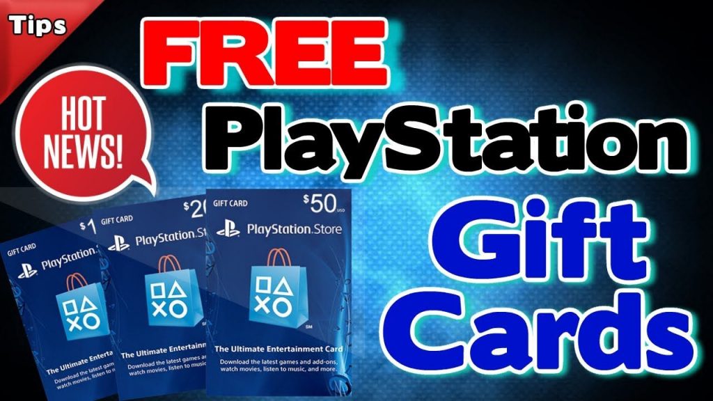 free playstation network gift cards